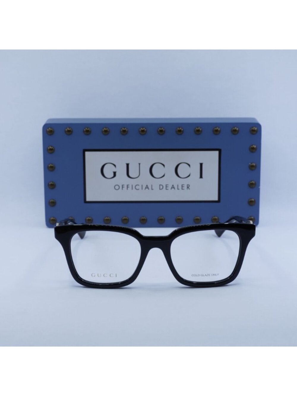 Gucci GG1728O 001 Square Eyeglasses 51mm - Black - Picture 6 of 12